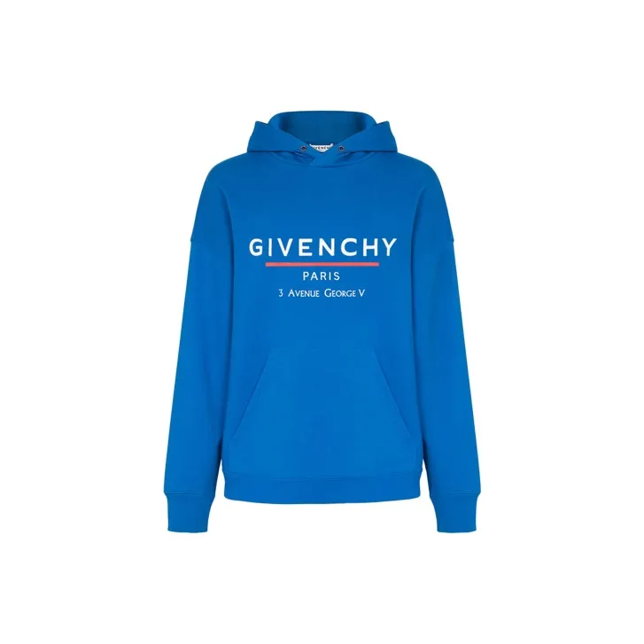 Givenchy Label Printed Hoodie-0