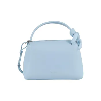 JW Anderson Calfskin Shoulder Bag, Crossbody Bag, Handbag Trumpets Women's Blue