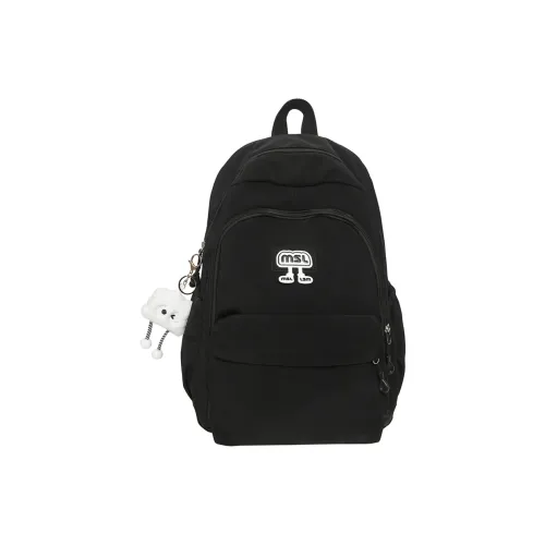 BSELEON Nylon Backpack Large Size Unisex Multicolor
