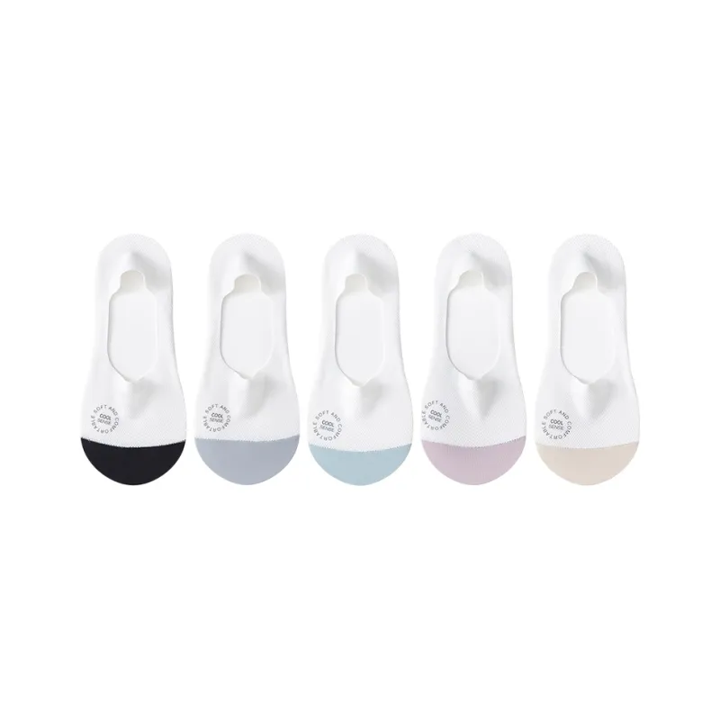 Caramella No Show Socks Women's 5 Pack-16