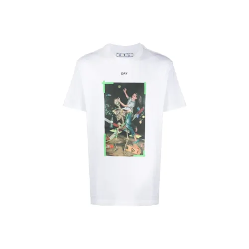 OFF WHITE Slim Fit Pascal For Ever Painting T Shirt