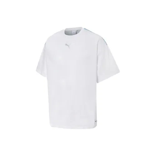 PUMA T Shirts Unisex White