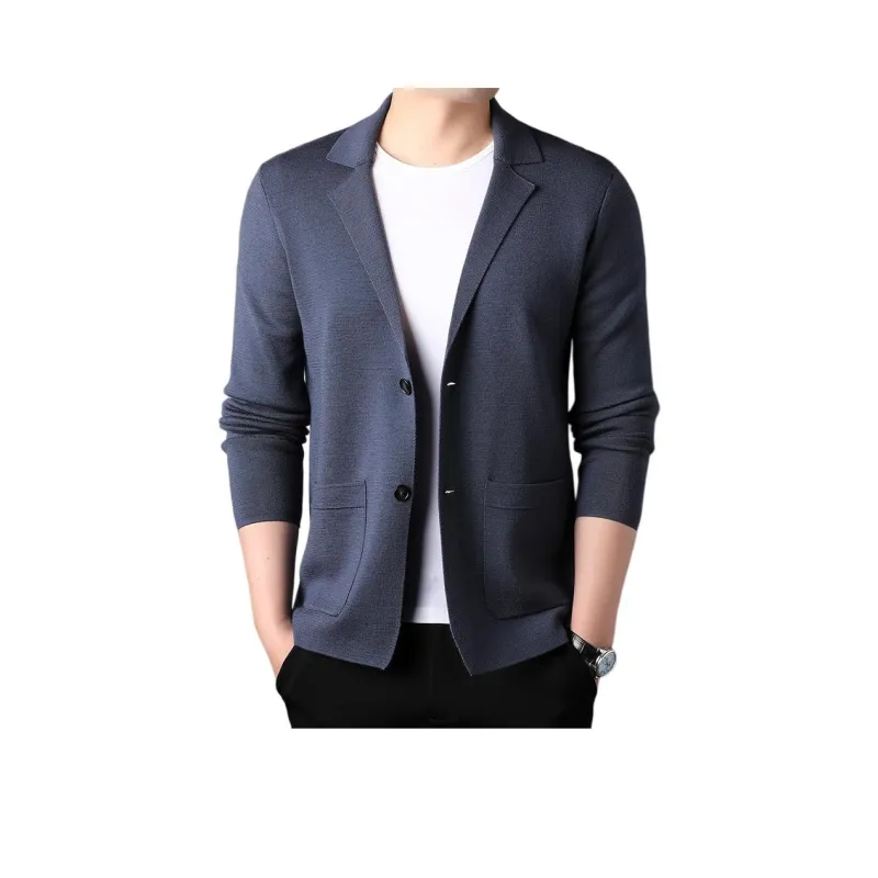 Devanro Business Suit Men's Ancient Blue-0