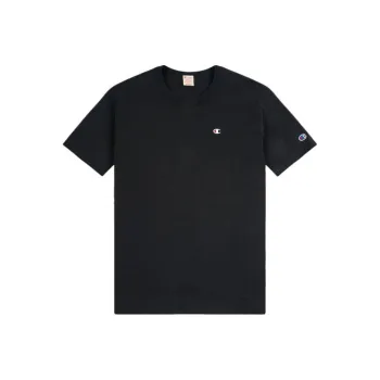 Champion Logo Embroidered Crewneck T Shirt