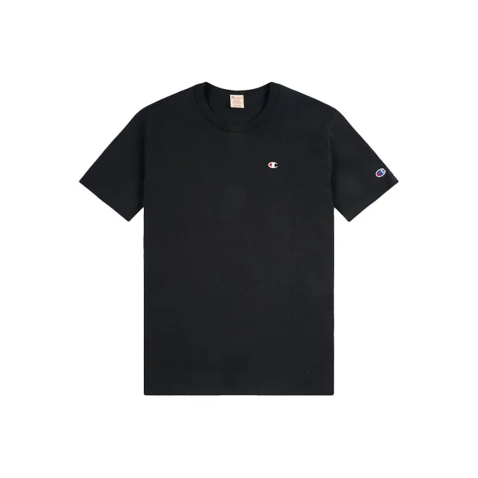 Champion Logo Embroidered Crewneck T Shirt-0