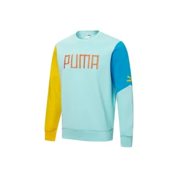 PUMA Sweatshirts Unisex Aruba Blue