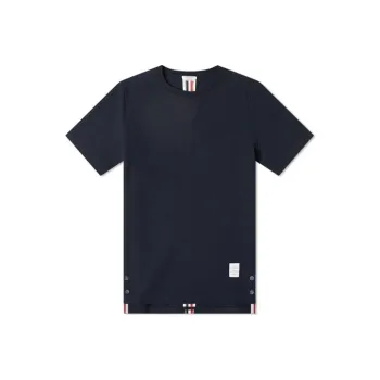 THOM BROWNE Rwb Striped Crewneck T Shirt