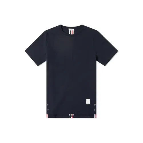 THOM BROWNE Rwb Striped Crewneck T Shirt