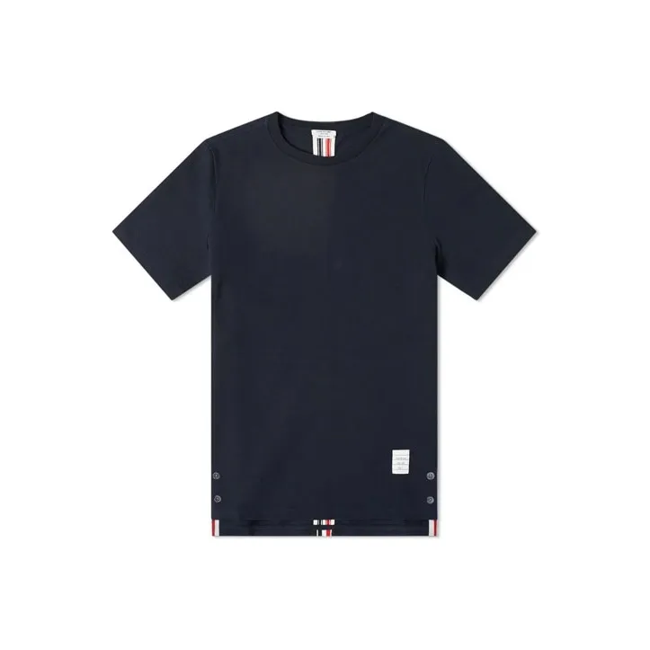 THOM BROWNE Rwb Striped Crewneck T Shirt-0