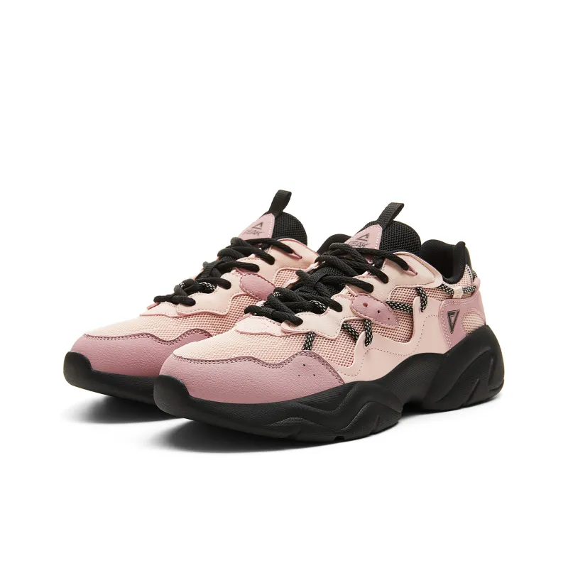 PEAK Fun To Play Low Top Casual Shoes Men's Pink-2
