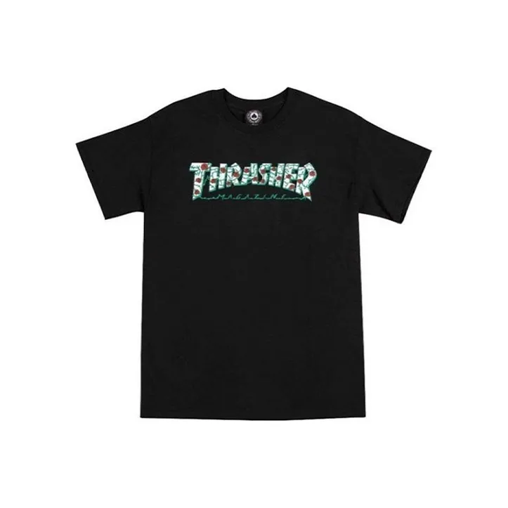 Thrasher T Shirt US Version Unisex Black-0