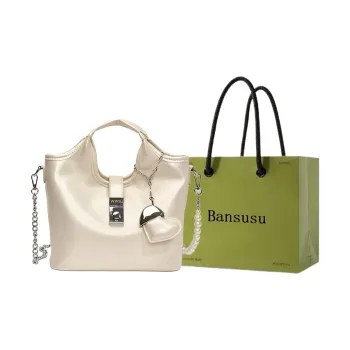 Bansusu PU Handbag Regular Women's White/Green/Black/Blue/Pink