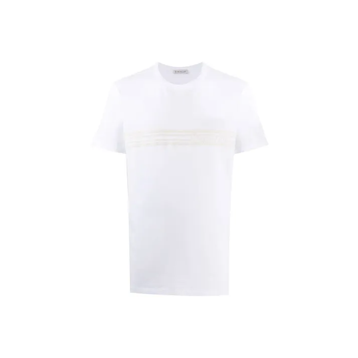 Moncler T Shirts Men White-0