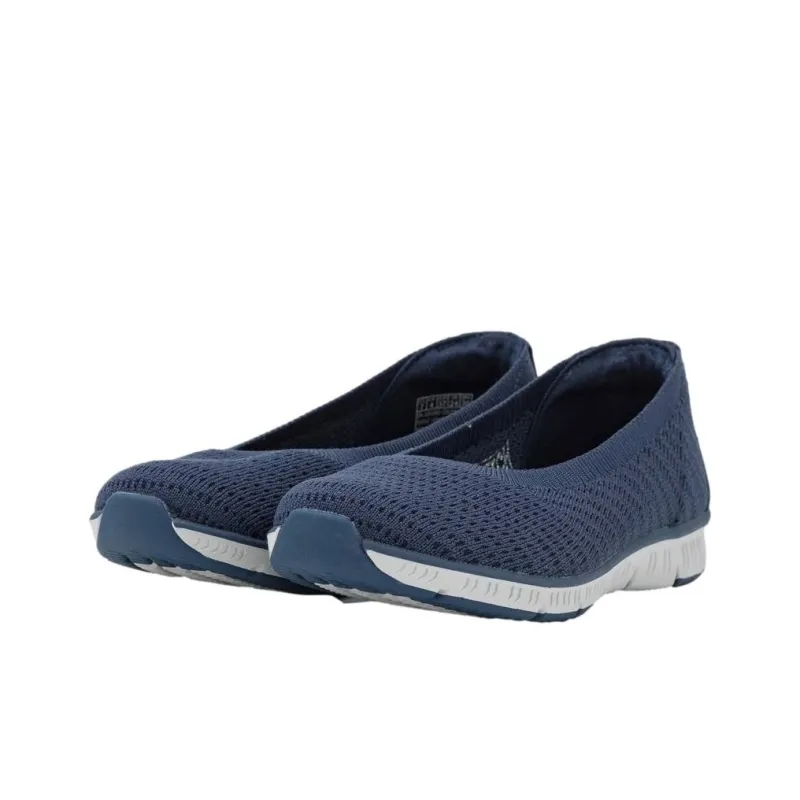 Skechers Be Cool Anti Slip Wear Resistant Low Top Casual Shoes Women's Dark Blue-1