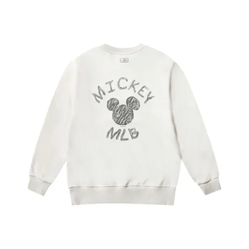 MLB Sweatshirt Unisex Ivory White