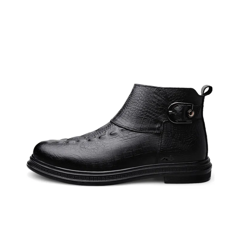 British Knights Ankle Boots Men's Black-4