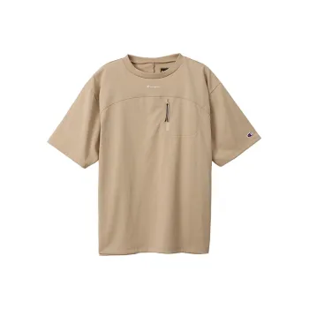 Champion Straight T-Shirt Japan Version Men's Khaki