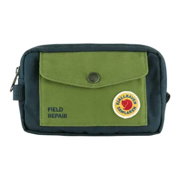 Fjallraven Recycled Polyester Storage Bag Unisex Dark Navy Blue & Green