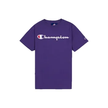 Champion T Shirt US Version Unisex Purple
