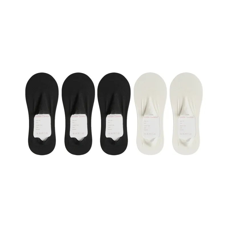 Caramella No Show Socks Women's 5 Pack-12