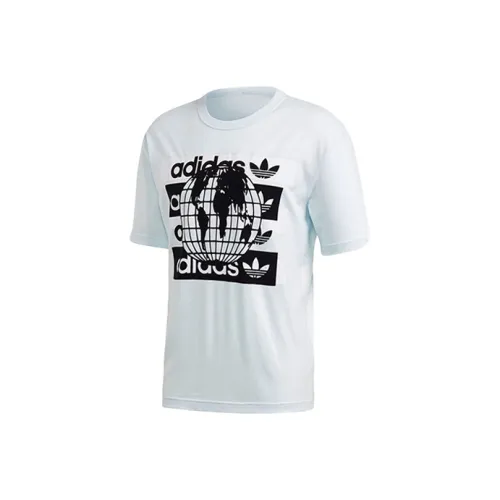 Adidas Originals T Shirt Men's Light Sky Blue