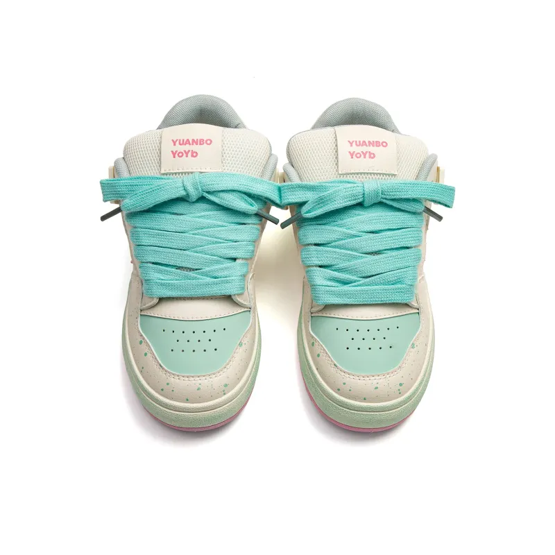 Three Islands Slip Resistant Low Top Skateboard Shoes Women's-2
