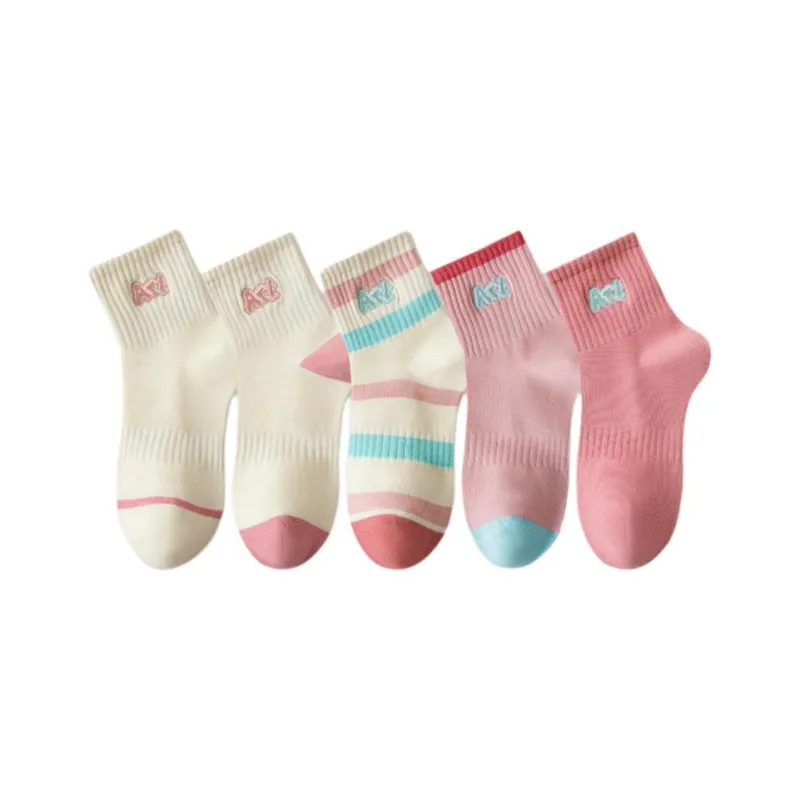 Temooues Ankle Socks Women's Combo Set-7