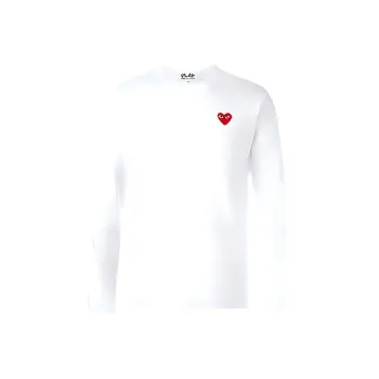 CDG Play T-Shirts Men White