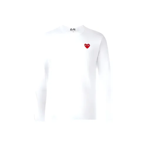 CDG Play T Shirts Men White