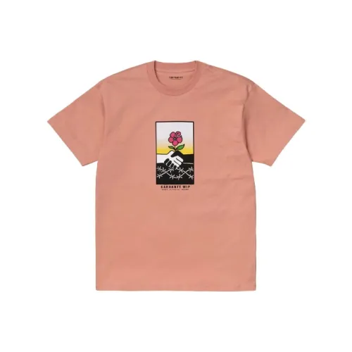 Carhartt WIP T Shirts Men Pink