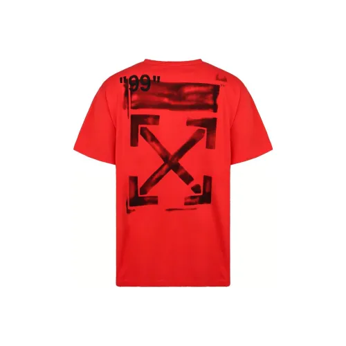OFF WHITE Impressionism Diagonal Stencil Tee