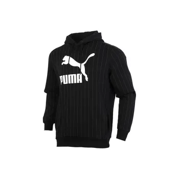 PUMA Pinstripe Sweatshirt Men's Black