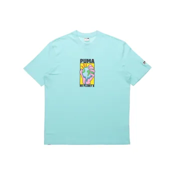 PUMA Set in Sleeve T Shirt Men's Blue