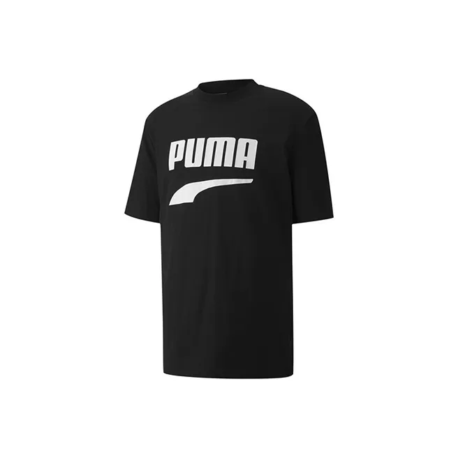 PUMA Downtown T Shirts Men Black-0
