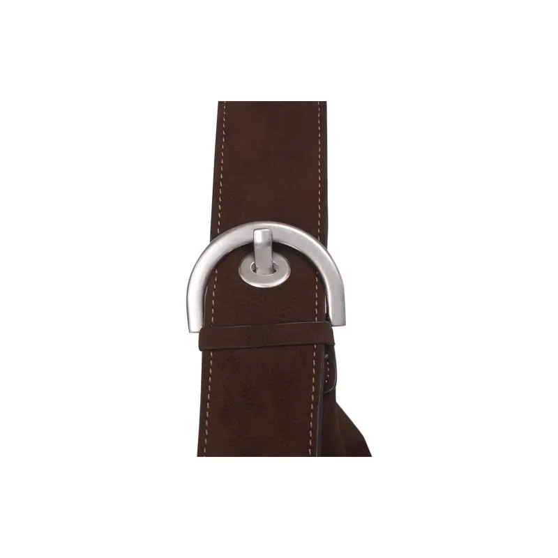 Kikawa Card Synthetic Leather Tote Bag, Shopping Bag, Shoulder Bag Medium Size Women's Coffee-5