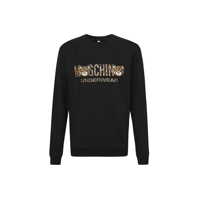 MOSCHINO Logo Printed Crewneck Sweatshirt-0