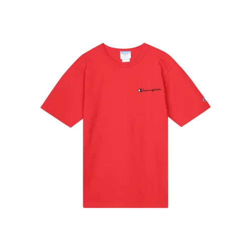 Champion T Shirt US Version Unisex Red