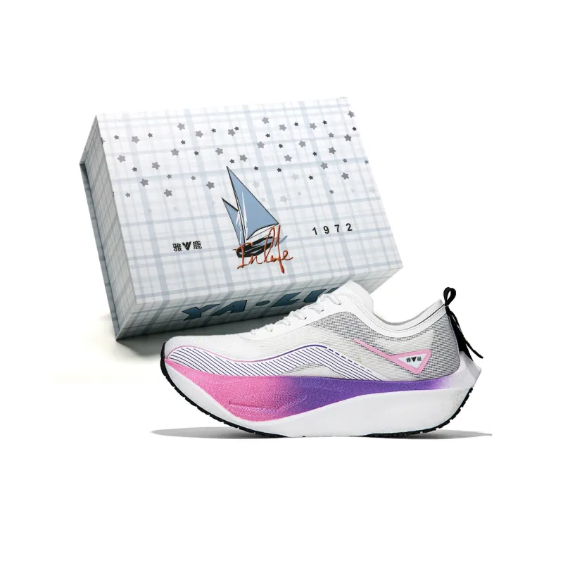 Yalu Shock Absorbers Low Top Full Length Carbon Plate Running Shoes Unisex-40
