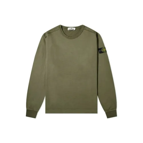 STONE ISLAND Sweatshirts Men Musk Green