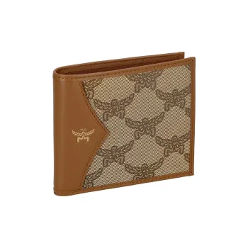 MCM Leather Wallet Unisex Brown