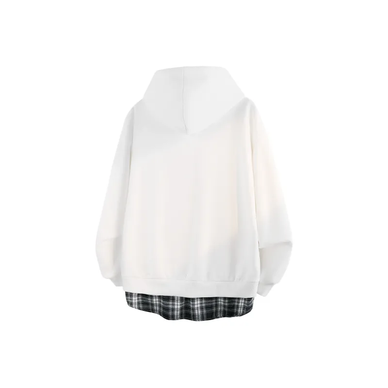 Small Columns Under The Sea Jackets Coats Unisex White-1