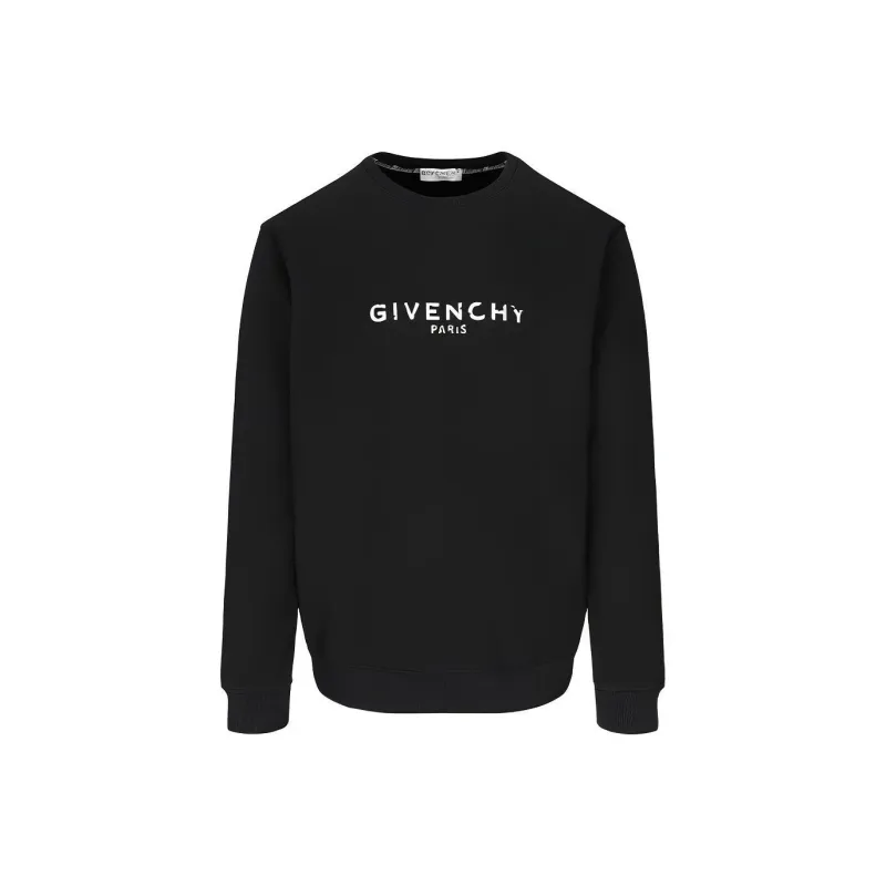Givenchy Paris Logo Crewneck-0