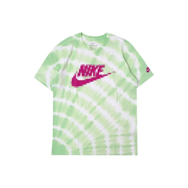 Nike Sportswear T Shirt Men's White/pale Grass Green-0