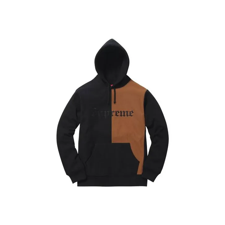Supreme Split Old English Hooded Sweatshirt-2