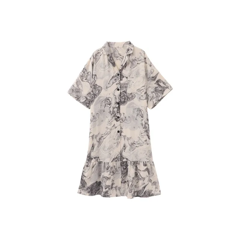 Urban Beauty Nightgown Women's Ink Wash-0