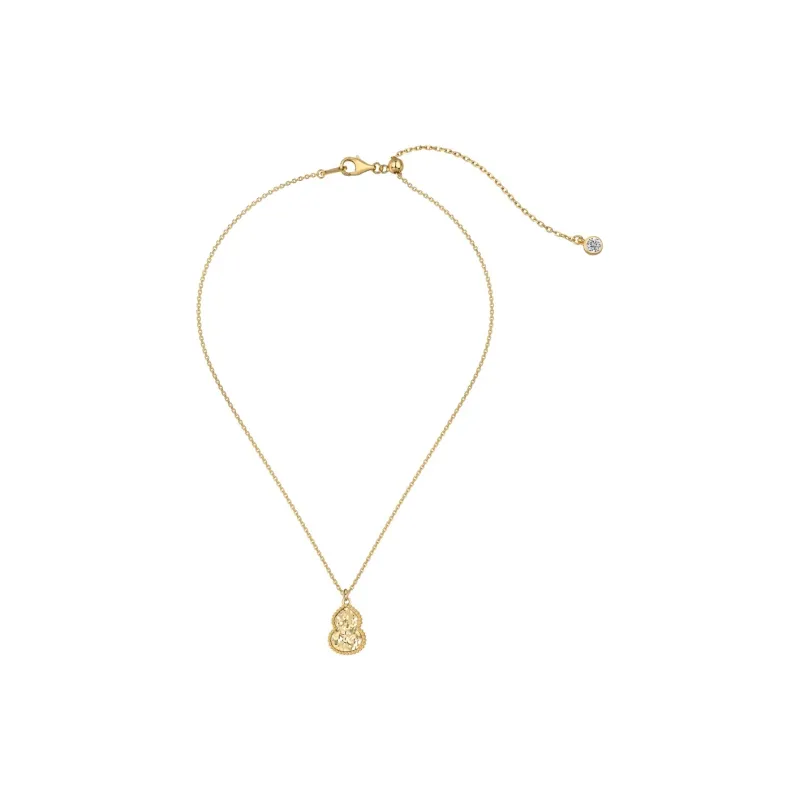 KAILEIFU S925 Silver Necklaces Women's Gold-2