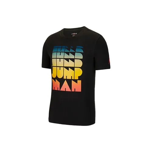 JORDAN Air T Shirts Men Black