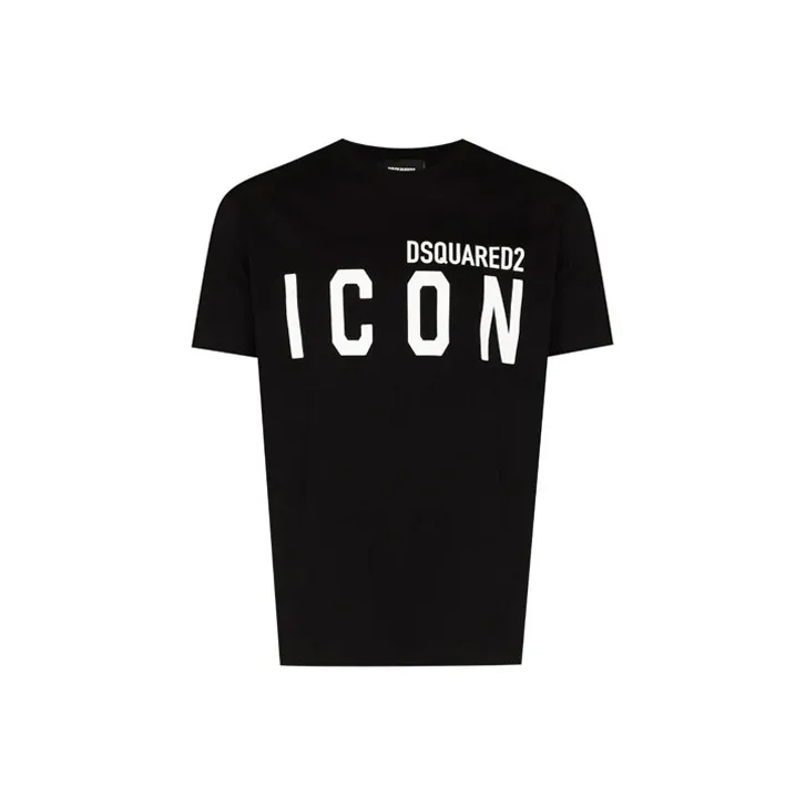 DSQUARED2 Icon Logo print T shirt-0