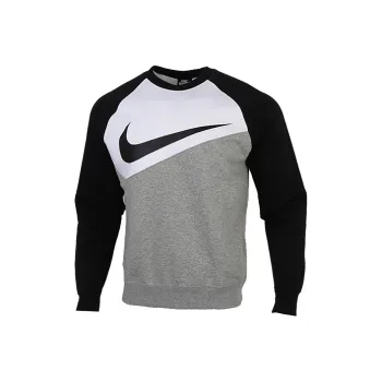 Nike Sweatshirts Men Black Gray Color