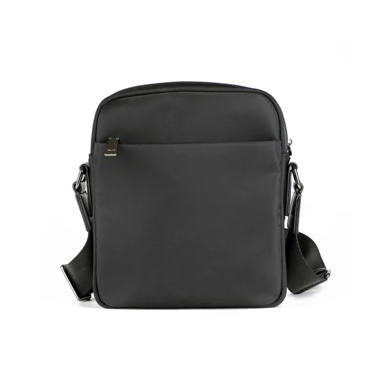 DOSRFINI Oxford Shoulder Bag Crossbody Bag Men's Black-0